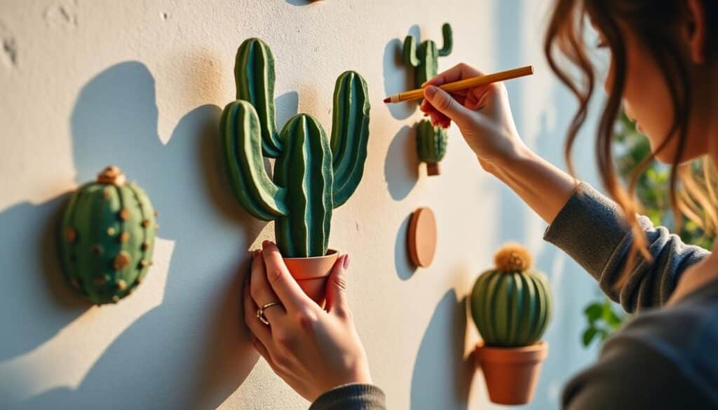 Guide d'installation facile pour des cactus muraux décoratifs