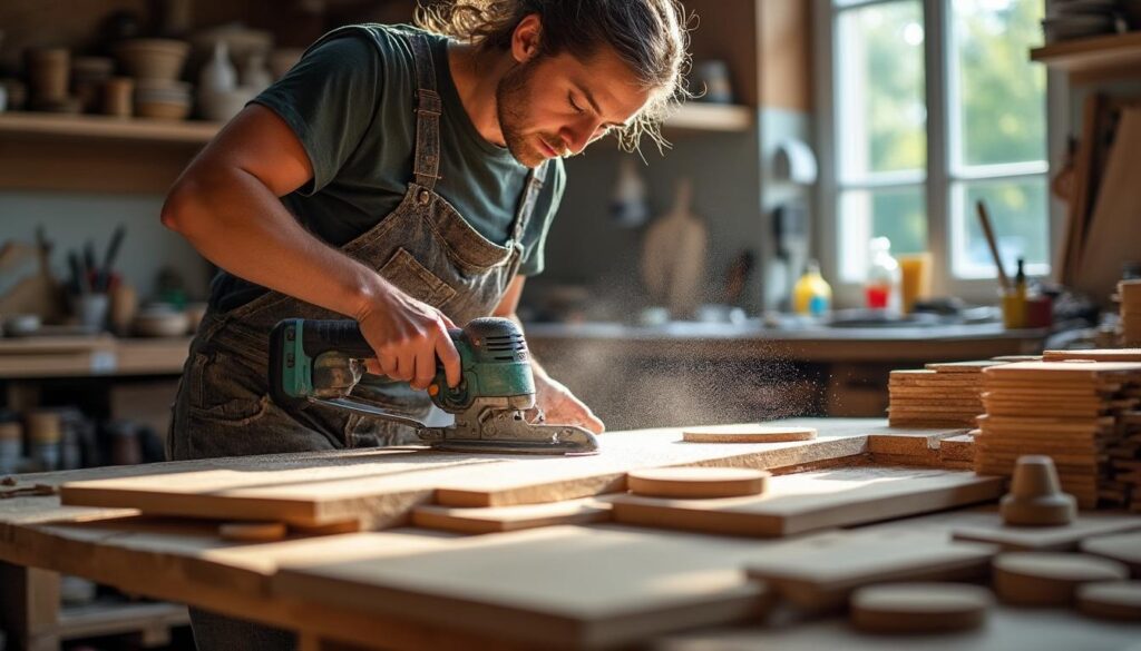 Tutoriel pour fabriquer une étagère à la maison à l'aide d'une scie à bois