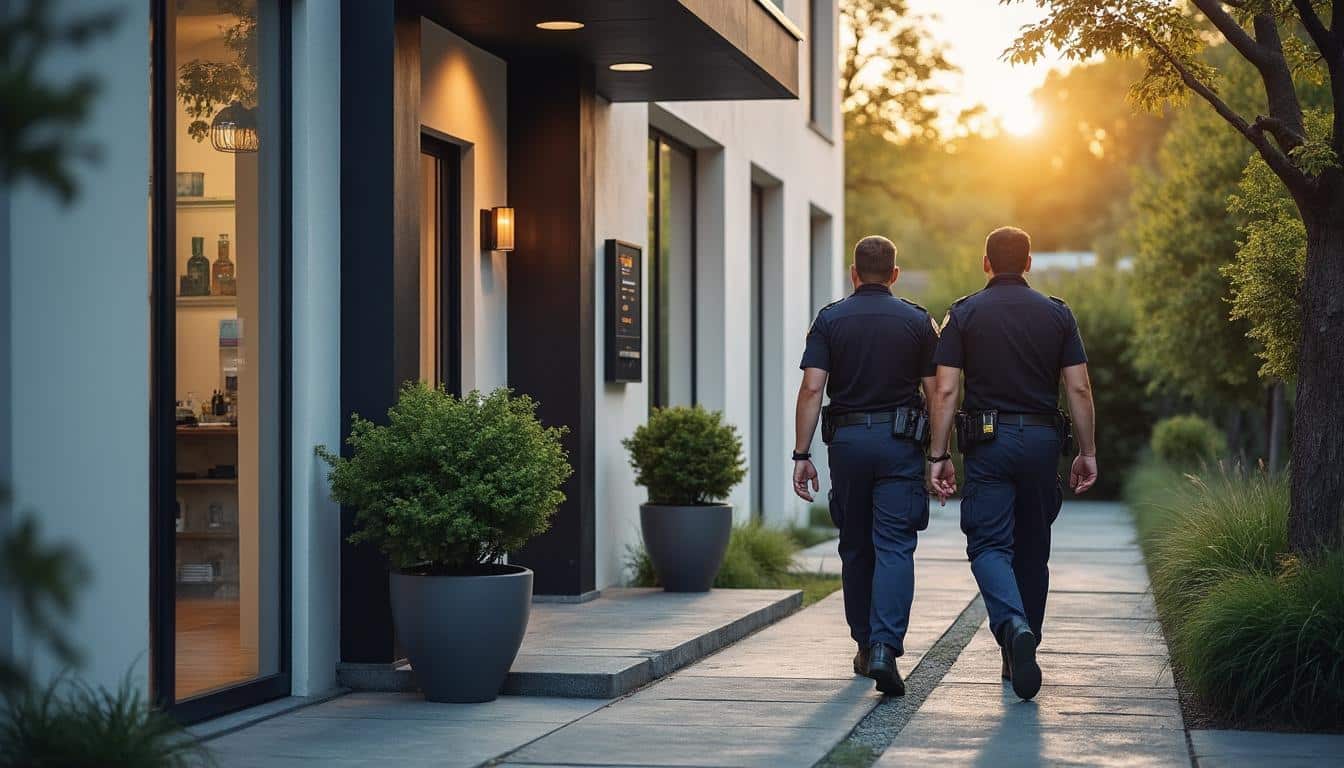 Protéger sa résidence lors d'une absence longue grâce à la patrouille de surveillance