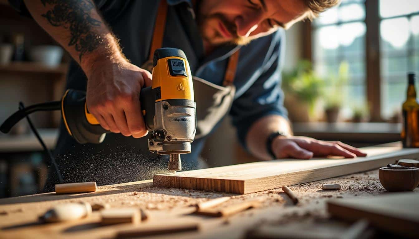 Illustration: Comprendre le fonctionnement et les usages de la scie à onglet électrique