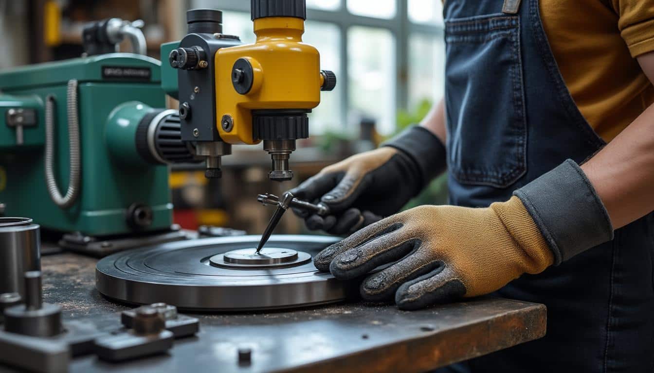 Illustration: Comment fonctionne une affûteuse professionnelle pour lames de scie circulaire ?