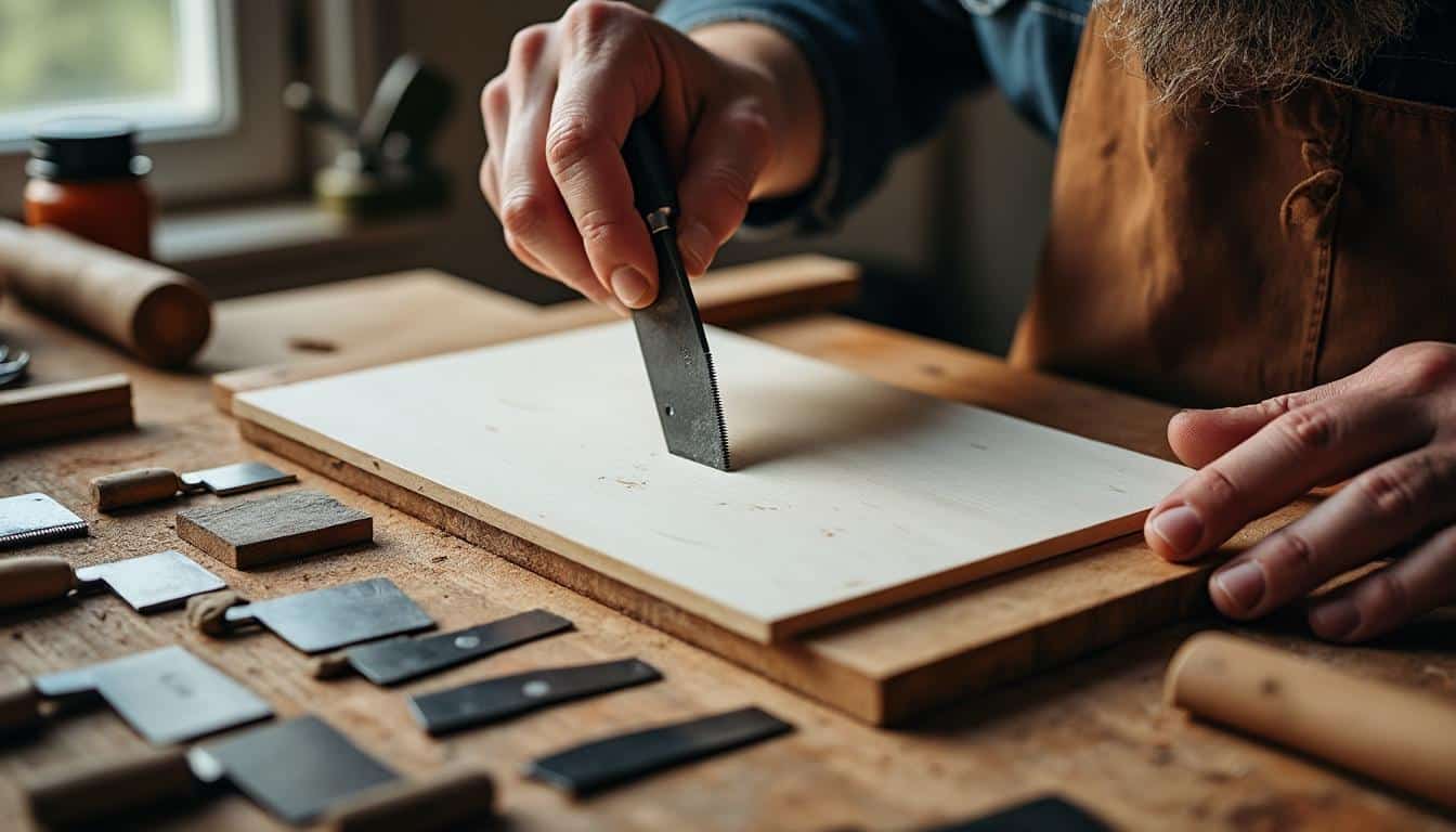 Illustration: Pourquoi il est essentiel de bien choisir la lame de scie sauteuse pour couper du mélaminé