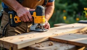 Scie plongeante Dewalt à batterie : puissance et précision sans fil