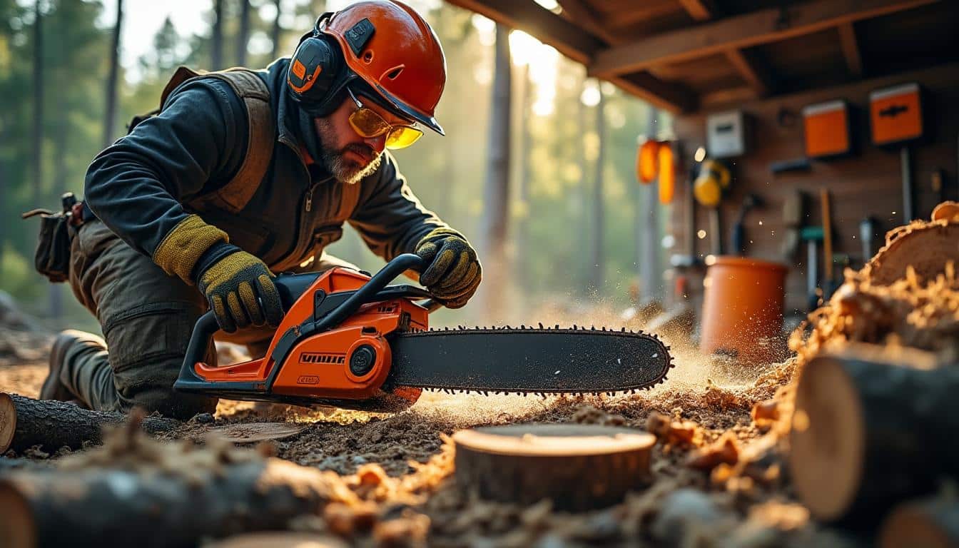 Illustration: Conseils pratiques pour utiliser et entretenir la scie rabaud en toute sécurité