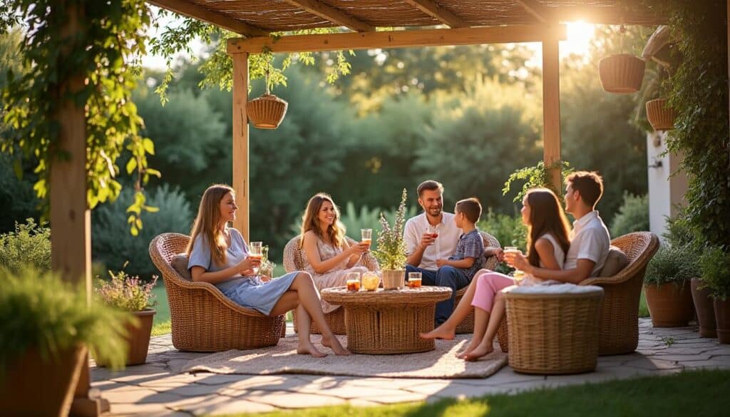 Aménagement de la pergola extérieure : conseils pour un espace convivial