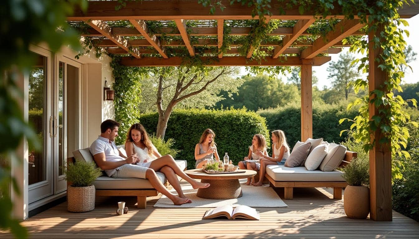 Illustration: Comprendre l’importance de la pergola pour valoriser un espace extérieur