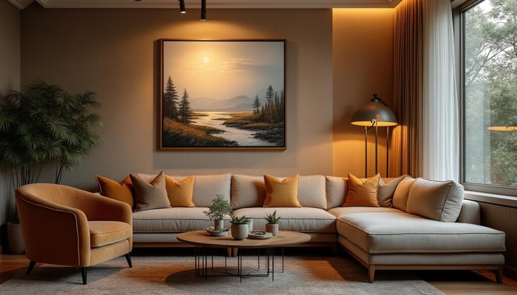 Applique murale pour tableau : Sublimez vos œuvres avec élégance