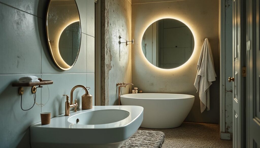 Appliqué murale de salle de bain : guide pour un éclairage parfait