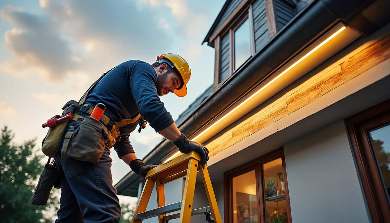 Illustration: Qu’est-ce qu’un chêneau et en quoi diffère-t-il d’une gouttière ?