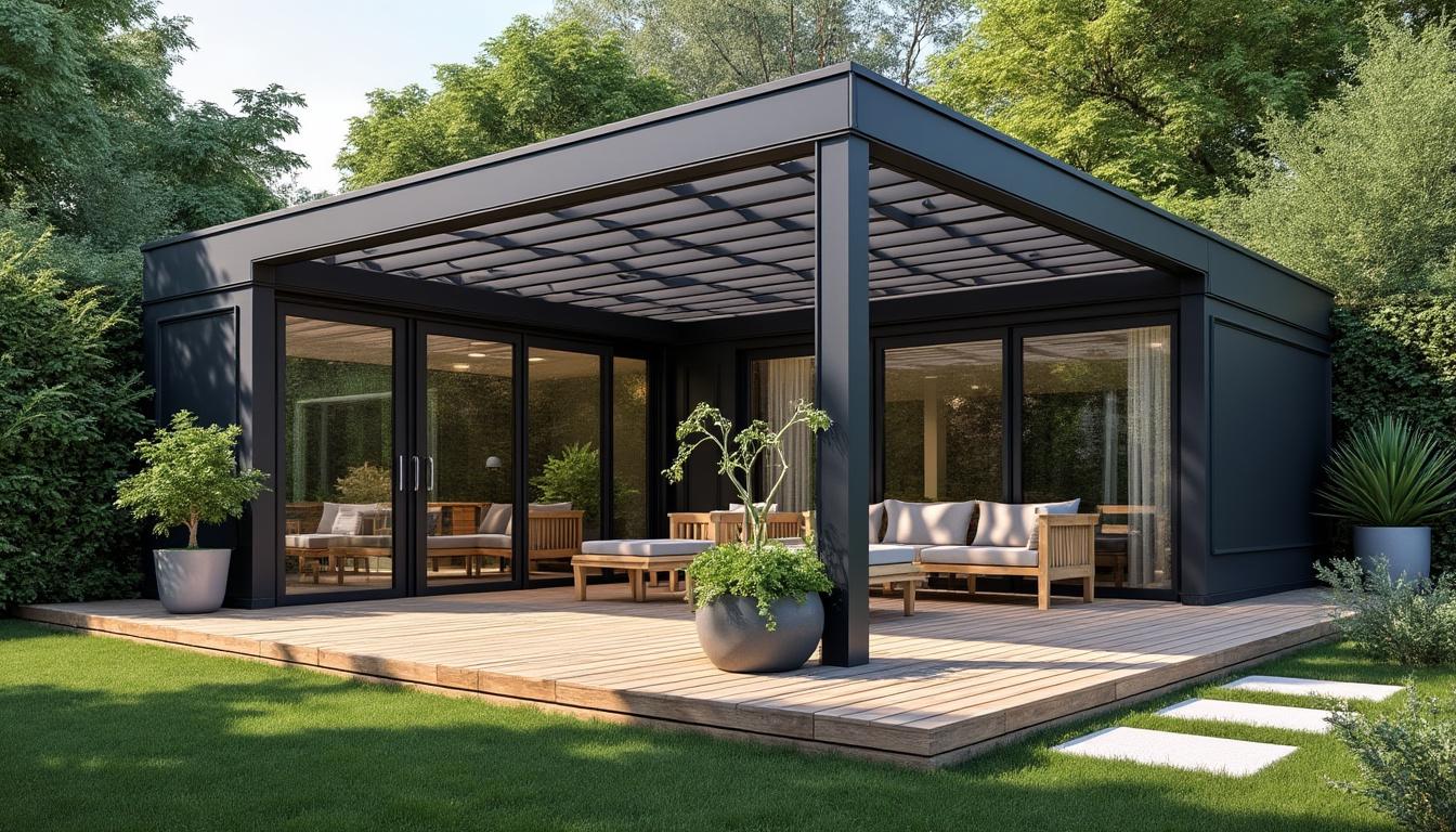 Illustration: Comprendre la pergola bioclimatique : structure, matériaux et fonctionnement