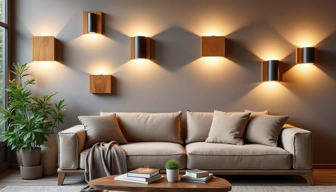 Illustration: Caractéristiques essentielles des appliques murales en bois