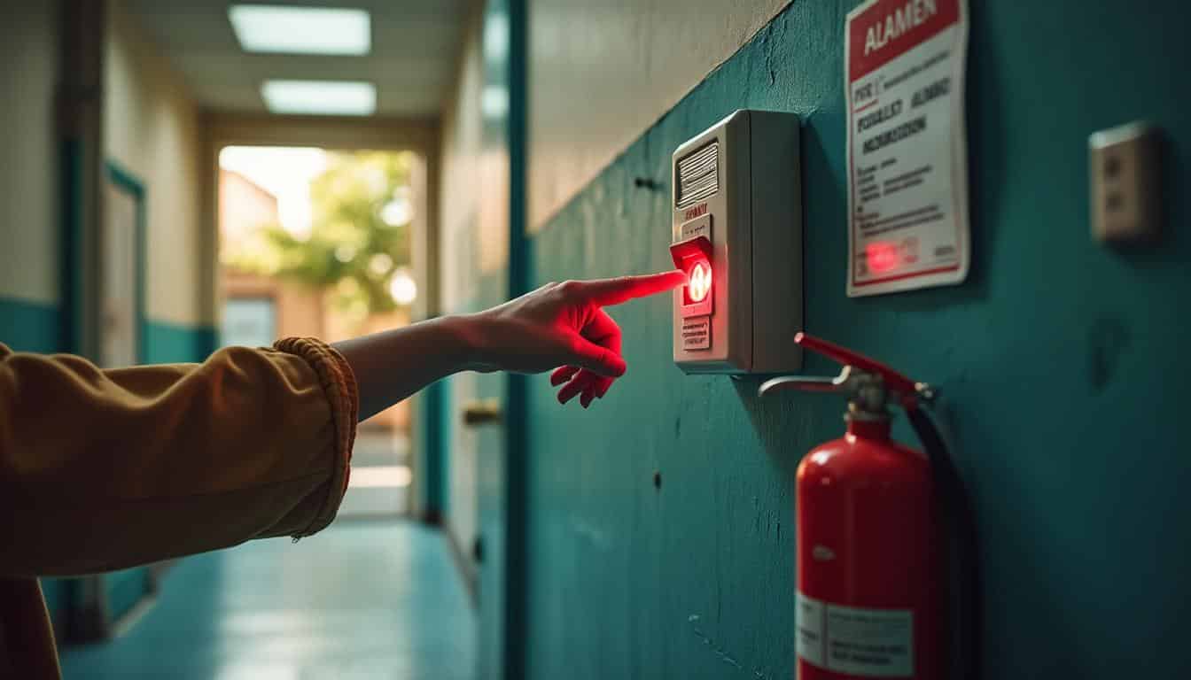 Illustration: Comprendre le rôle et le fonctionnement du déclencheur manuel dans un système d’alarme incendie