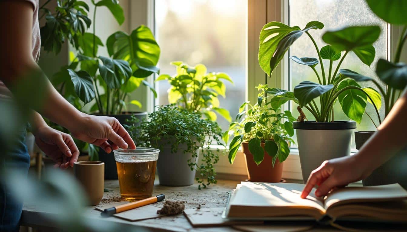 Illustration: Comprendre les besoins essentiels des plantes vertes pour bien nourrir leur croissance