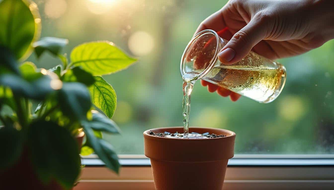 Engrais pour plantes vertes : guide naturel pour une croissance saine