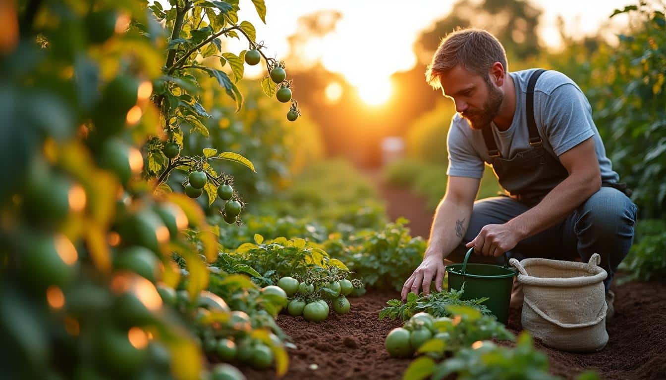 Illustration: Comprendre les besoins spécifiques de la tomate pour une croissance optimale