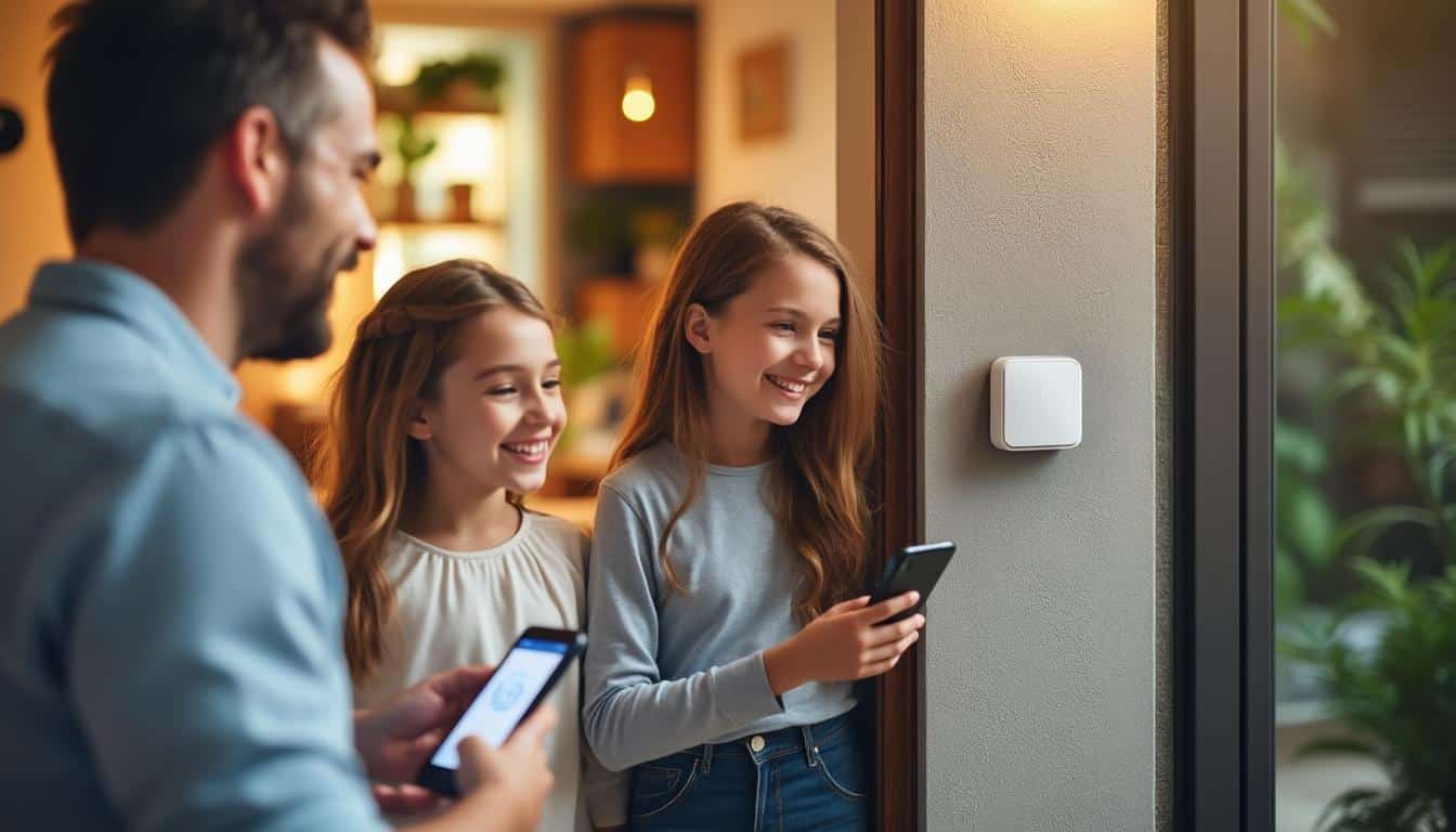 Illustration: Pourquoi opter pour une alarme maison sans abonnement : avantages et spécificités