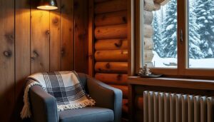 Appliques de montagne : éclairage chaleureux et déco authentique