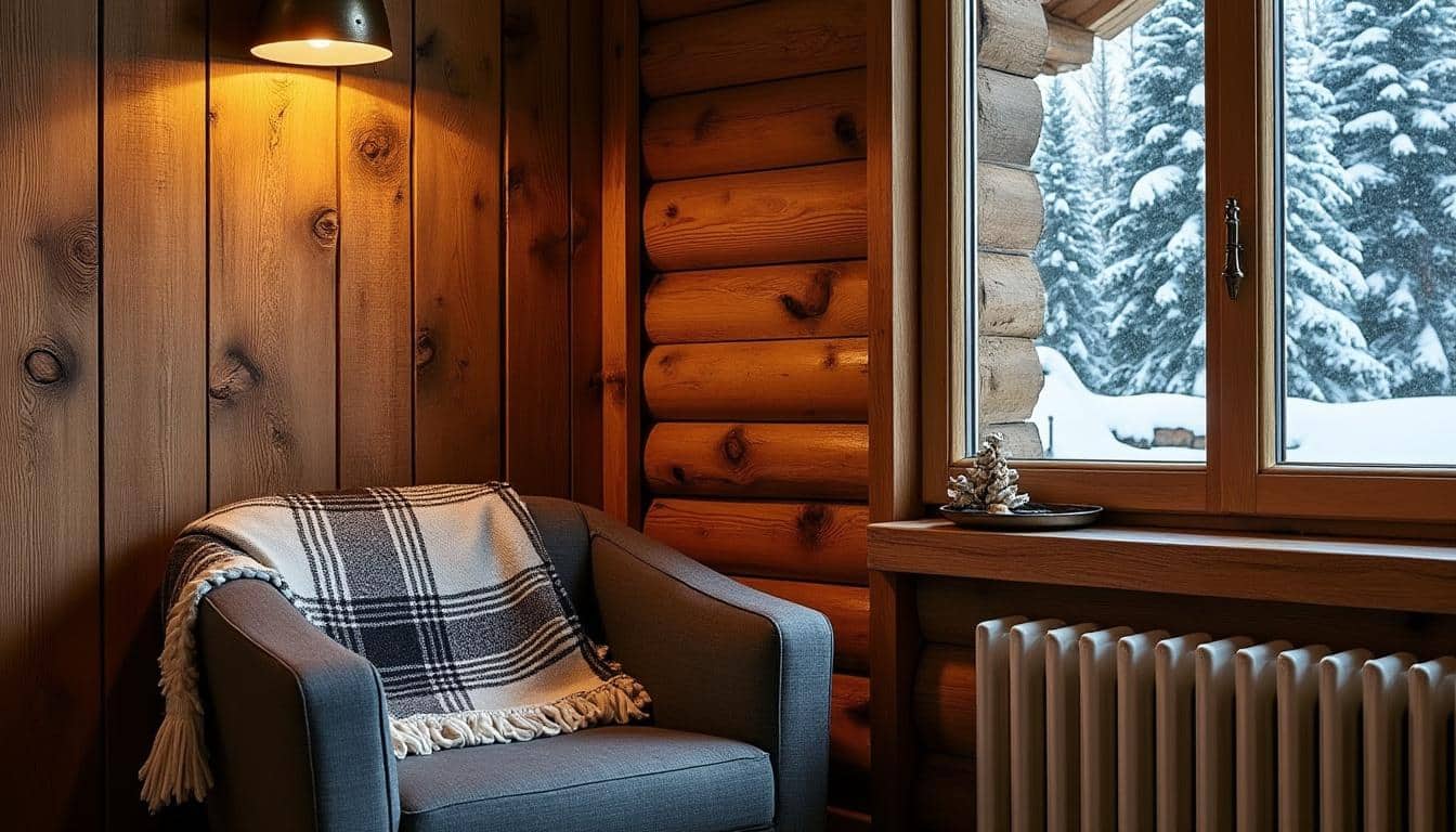 Appliques de montagne : éclairage chaleureux et déco authentique