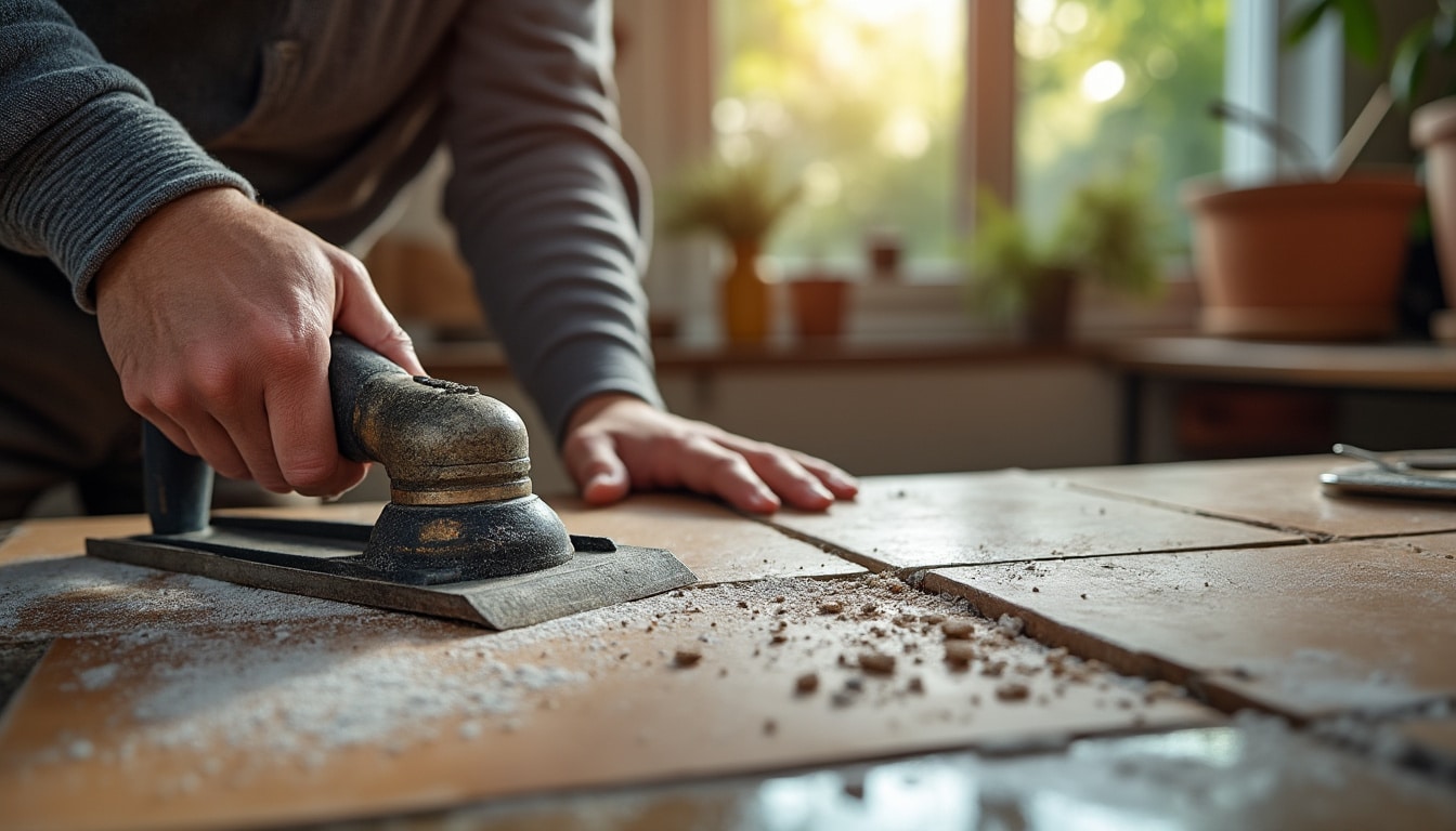 Enlever du joint de carrelage : méthodes efficaces et conseils