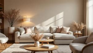Peinture beige sable : créer une ambiance douce et chaleureuse