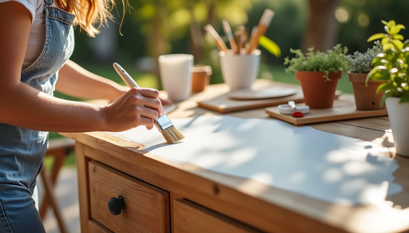Peinture du bois des meubles : guide complet pour réussir