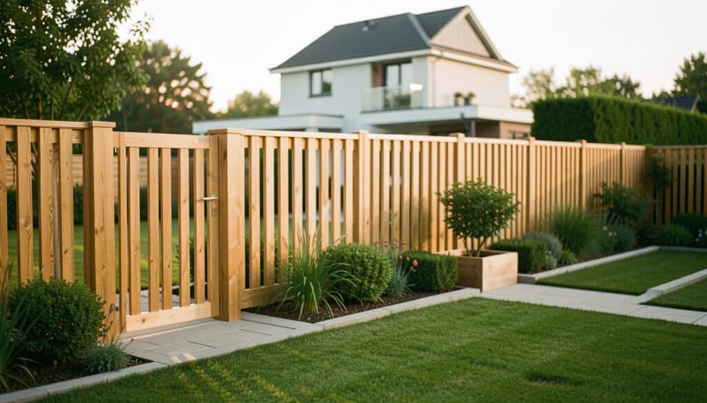Bien choisir une clôture extérieure en bois